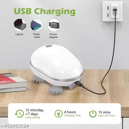 Scalp Massage, Electric Massager (MultiColour), Head Massager, Hair Massager For Hair Growth