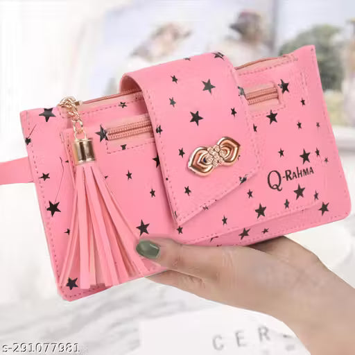 Fances Star Printed Combo Wallet for Women | Gift for Girls (Pack of 2)