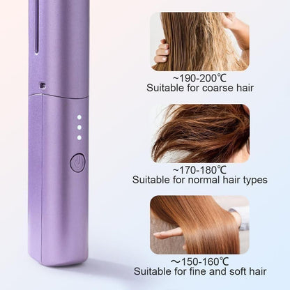 Meneflix Portable Mini Hair Straightener Hot Comb