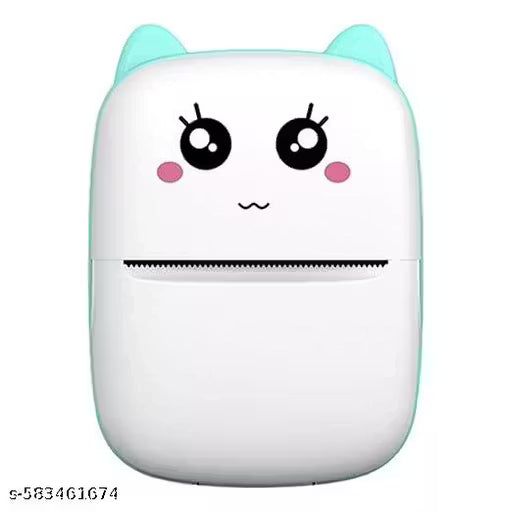 Mini Thermal Printer Inkless Rechargeable Printer For Notes/Label/List/Memo Print , Bluetooth Printer