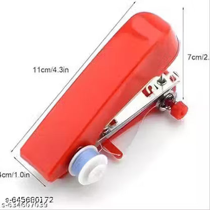 Handheld Sewing Machine Portable Heavy Duty Mini Manual Sewing Machine for Jeans Clothes Fabrics