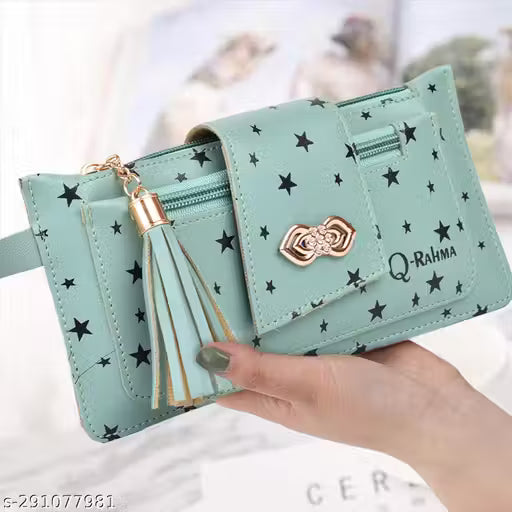 Fances Star Printed Combo Wallet for Women | Gift for Girls (Pack of 2)