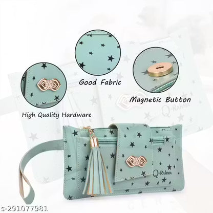 Fances Star Printed Combo Wallet for Women | Gift for Girls (Pack of 2)