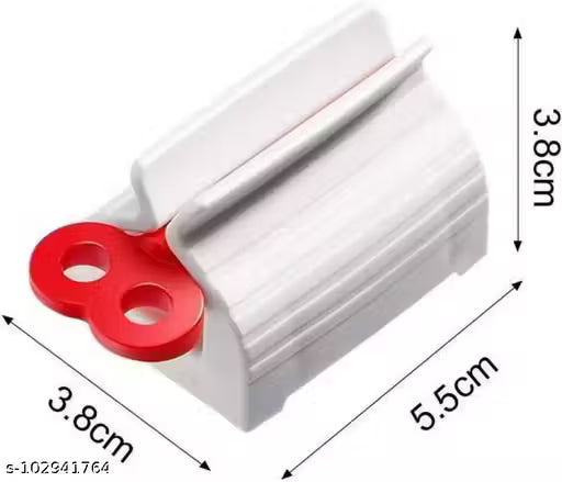 3.Pcs Home Products Plastic Rolling Tube Squeezer Holder Toothpaste Dispenser - 3Pcs
